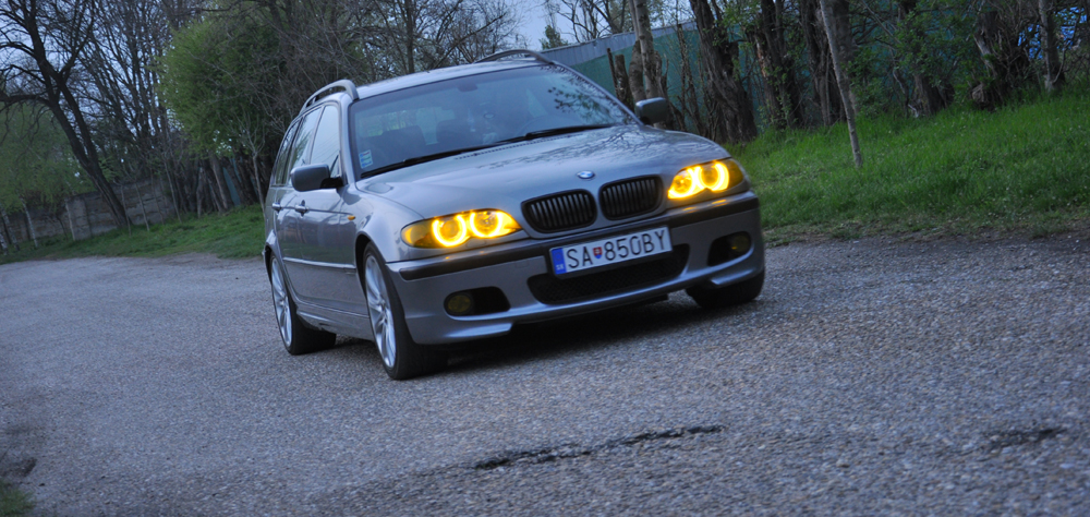 Yellow oil light on bmw e46 #6